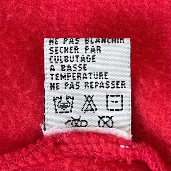 Marisa Christina Fleece Vest Removable Hood Full Zip Red Pockets High Neck - Picture 15 of 16